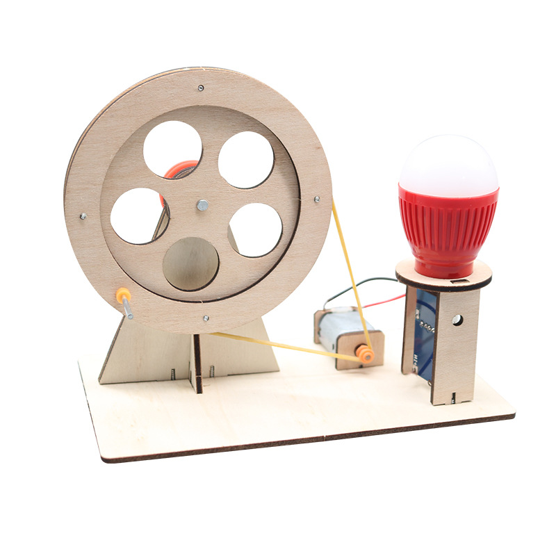 Mini DIY Hand Crank Generator  - Science Max recensie en prijs