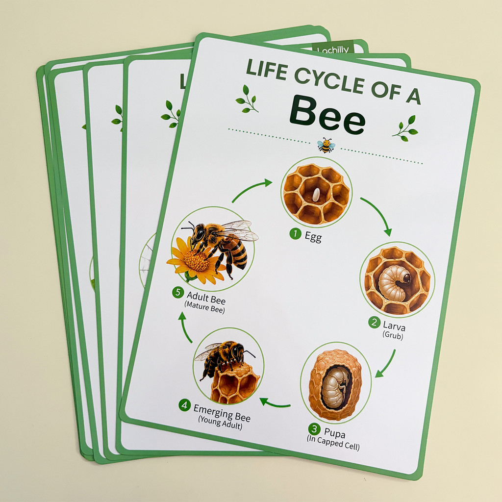 8-delige educatieve posters ov - Science Nature recensie en prijs