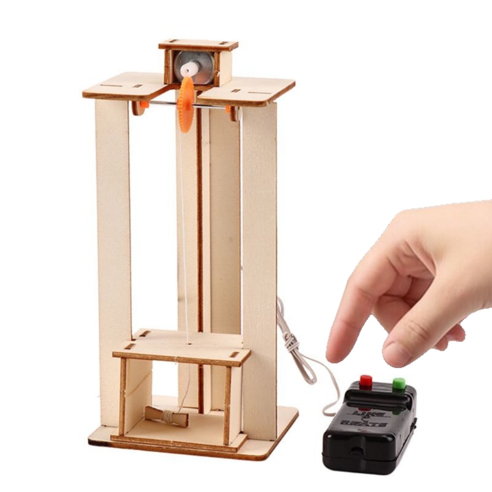 DIY Elektrische Lift Model Puz - Science Max recensie en prijs