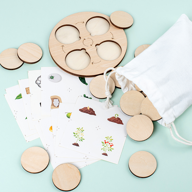 Levenscyclusbord Montessori Ki - Science Nature recensie en prijs